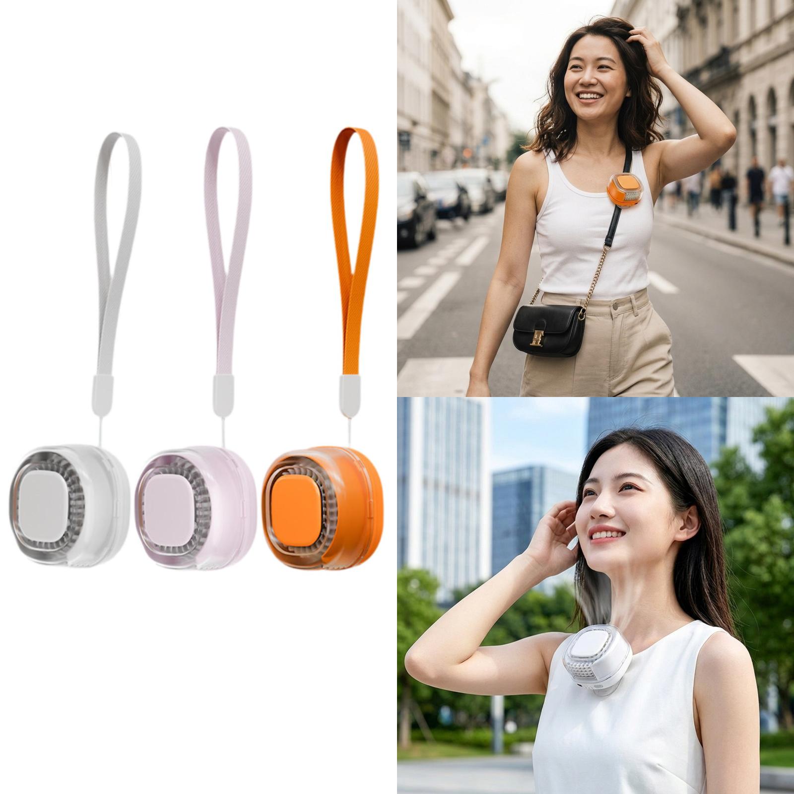 Outdoor Camping Fan - Kipas Pinggang Portabel Bebas Genggam, Mini