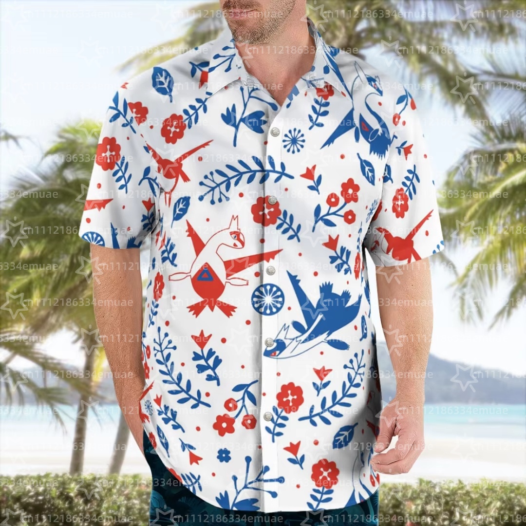 Outdoor Camping Outfit - Kaus Hawaii Aloha Latias Latios Musim