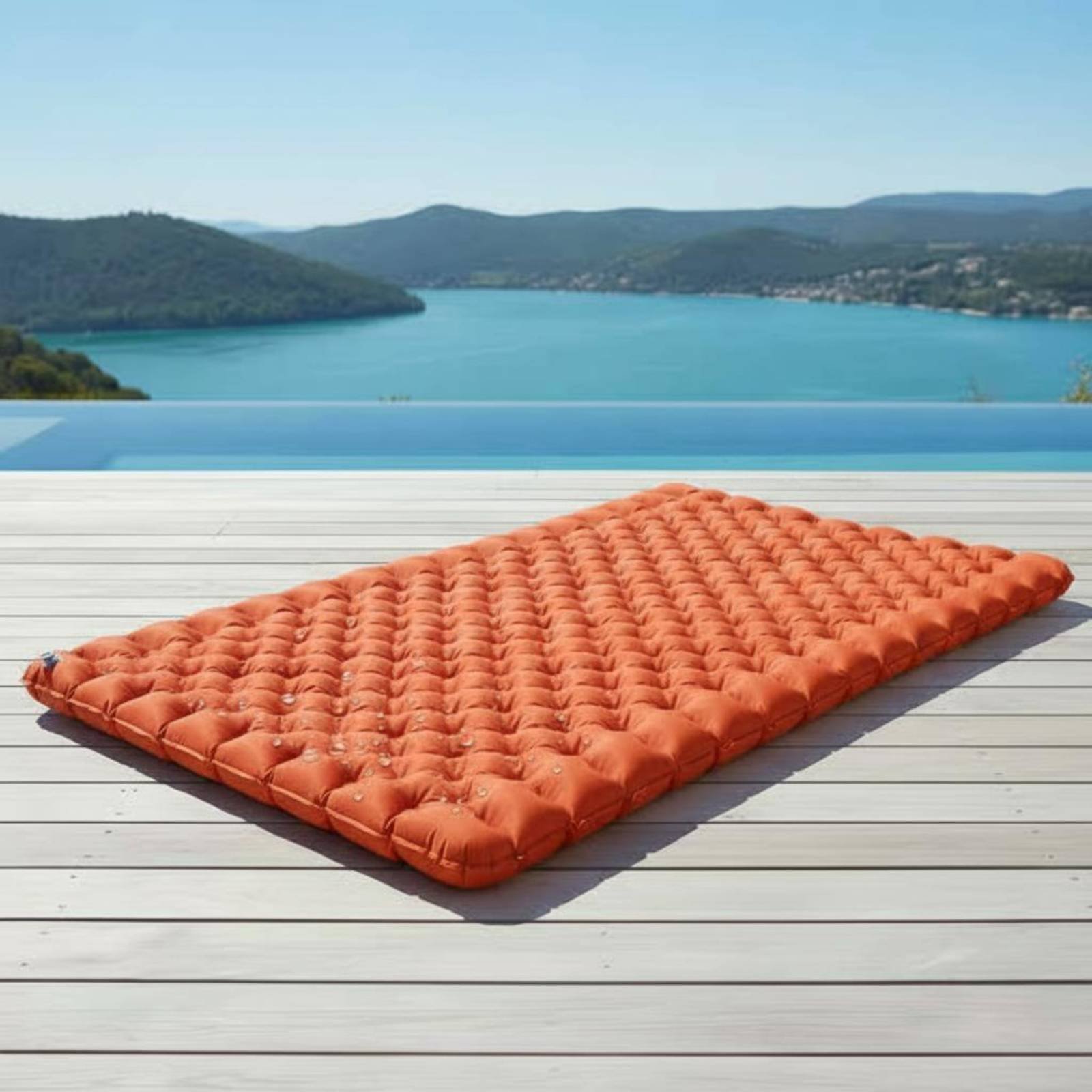 Outdoor Camping Rugs - Matras Camping Tiup Nylon TPU Alas