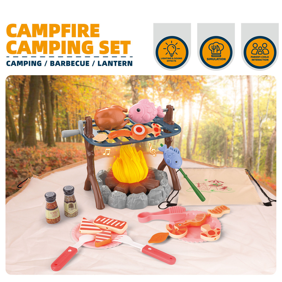 Outdoor Camping Games For Kids - Set Tenda Camping Anak-anak, Taman Bermain