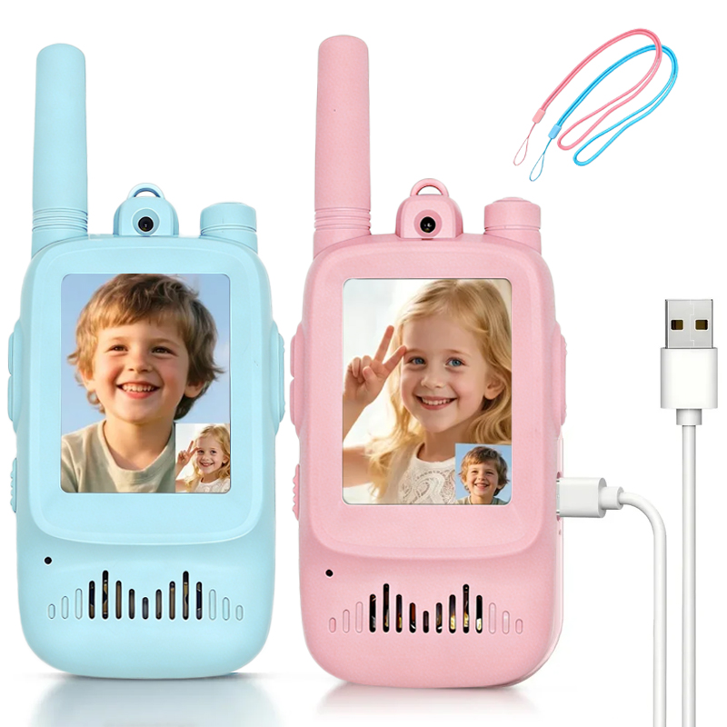 Outdoor Camping Games For Kids - 2pcs Walkie Talkie Video Anak yang