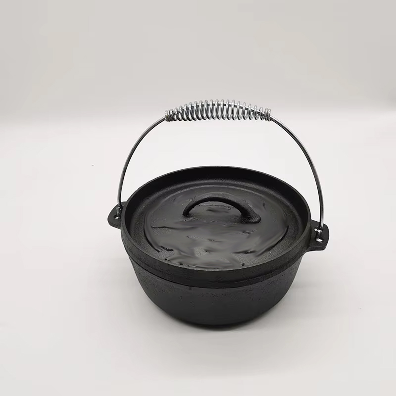 Outdoor Gas Camping Oven - Panci Besi Cor 2QT 20cm, Panci