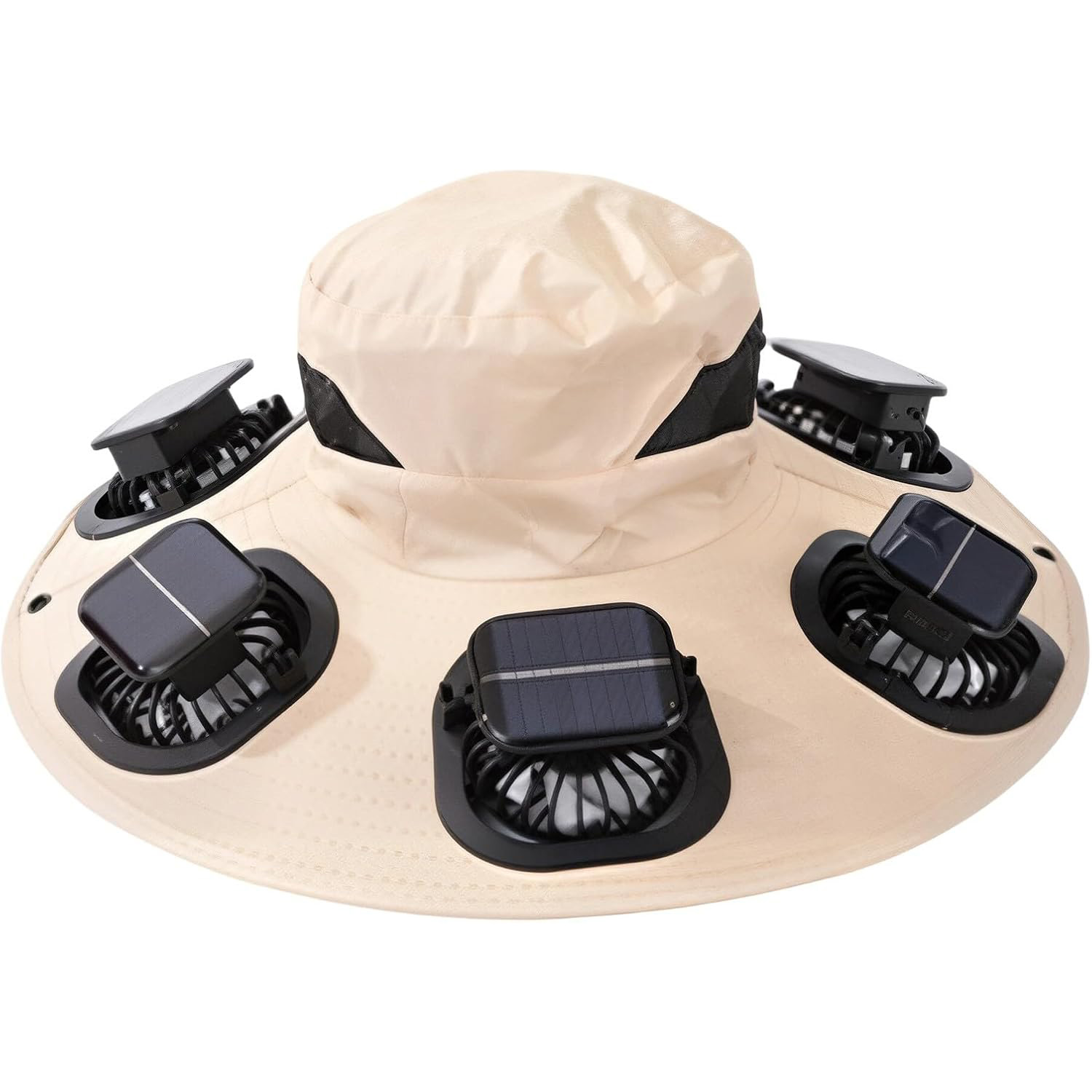Topi Visor 6 Kipas Pendingin M - Outdoor Camping Fan ulasan dan harga