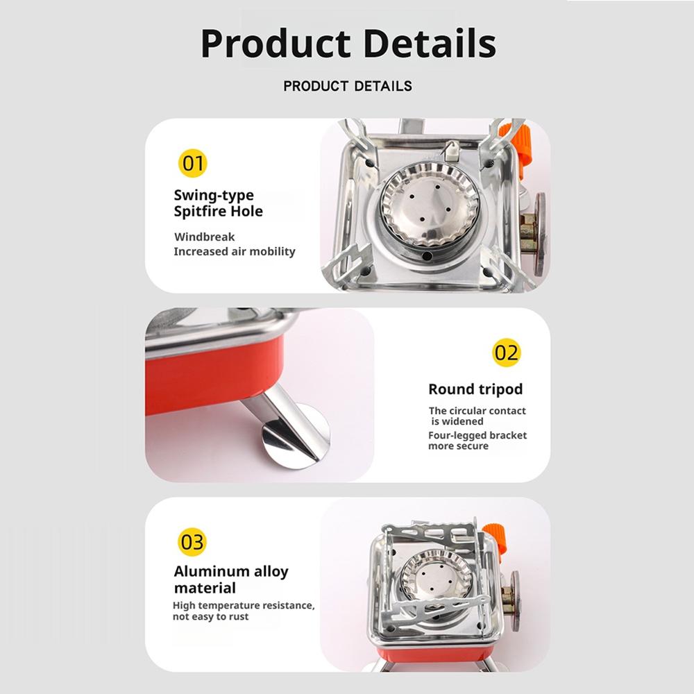 Kompor Gas Lipat Portabel Taha - Outdoor Gas Camping Oven ulasan dan harga