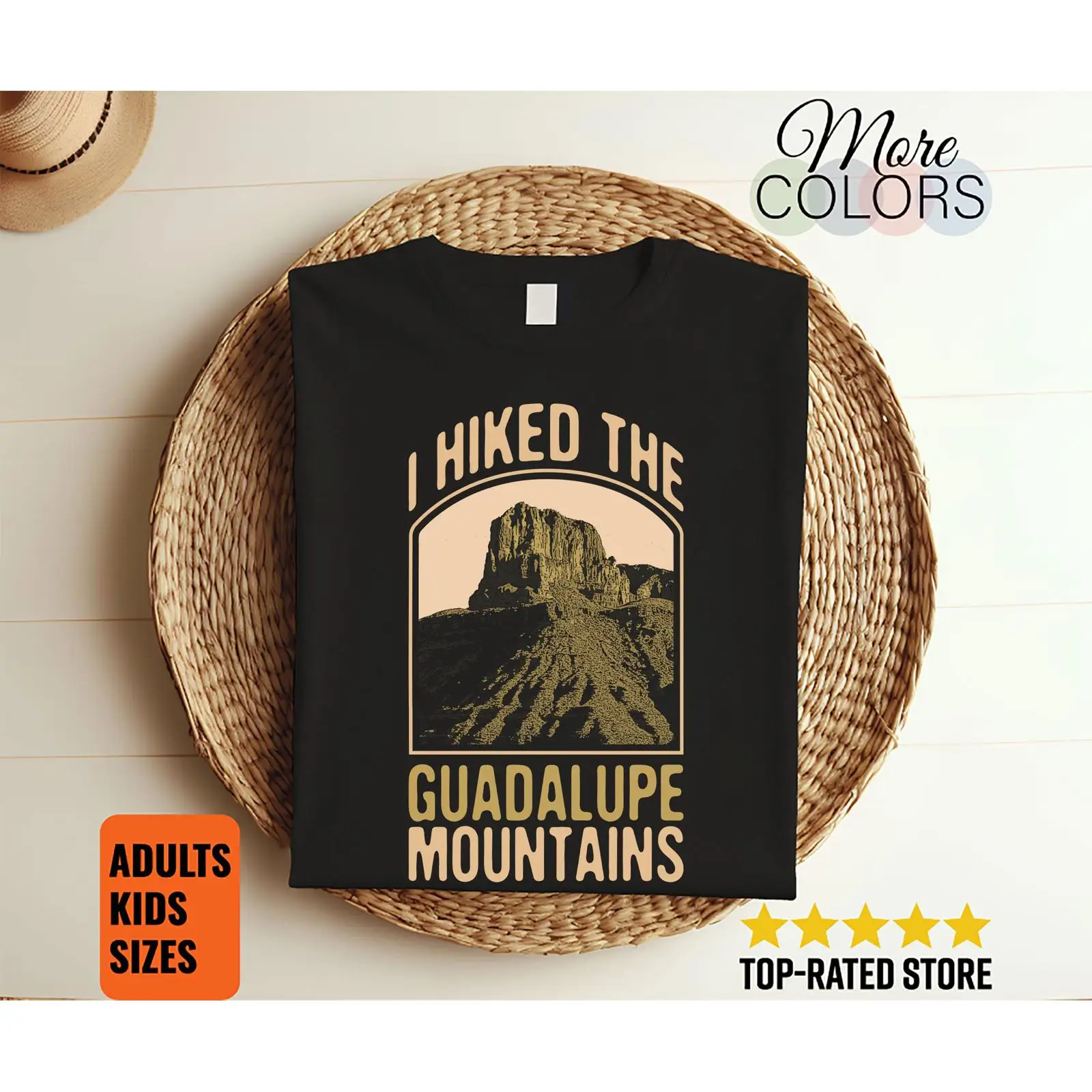 Kaos I Hiked The Guadalupe Mou - Outdoor Camping In Texas ulasan dan harga