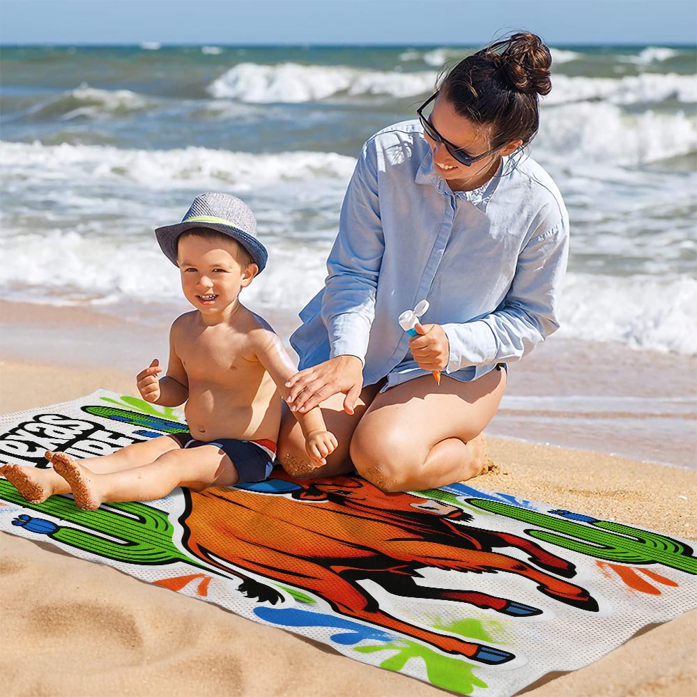 Handuk Pantai Texas Vibe Pop A - Outdoor Camping In Texas ulasan dan harga