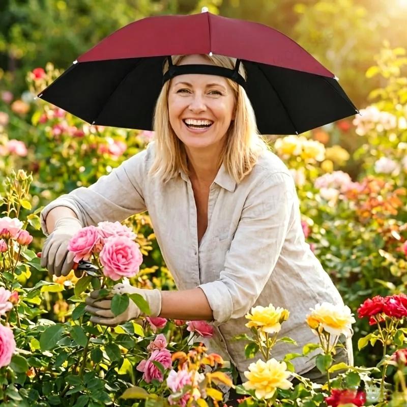 Topi Payung Lipat Anti UV Taha - Outdoor Camping Umbrella ulasan dan harga