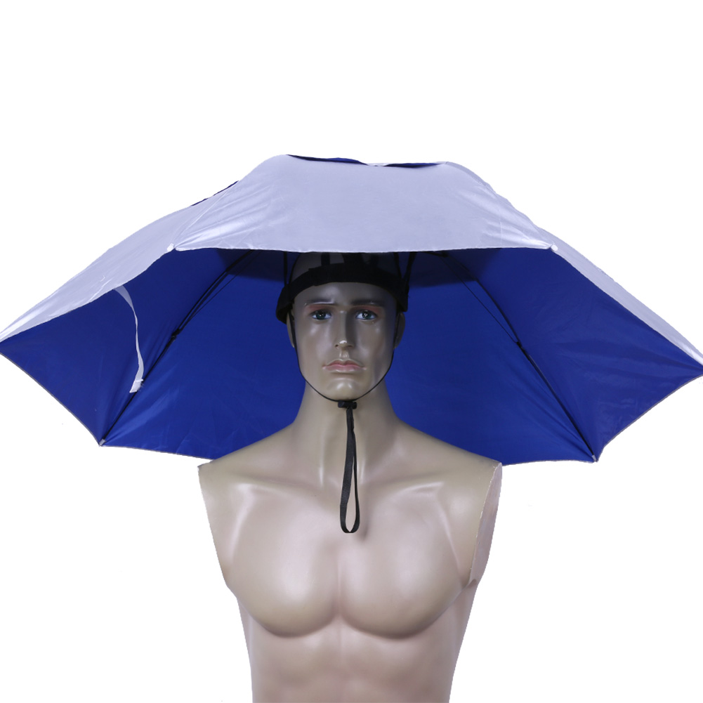 Topi Payung Lipat Anti Hujan,  - Outdoor Camping Umbrella ulasan dan harga