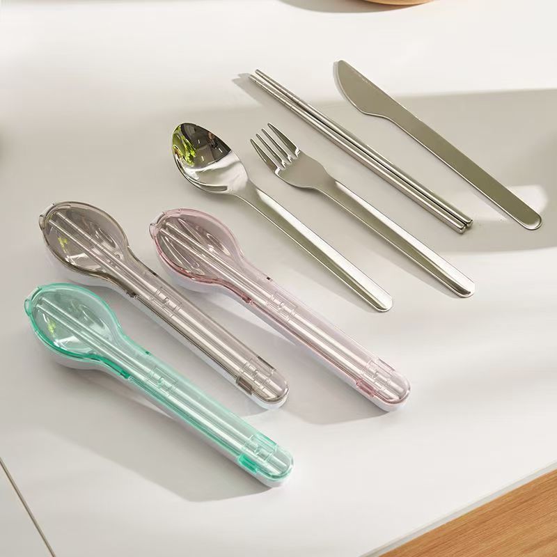 Set Peralatan Makan Portabel d - Outdoor Camping Outfit ulasan dan harga