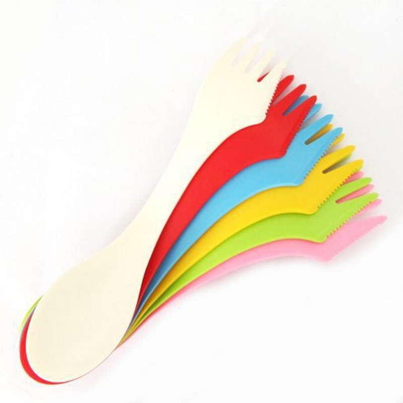 6PCS Set Peralatan Makan 3-in- - Outdoor Camping Uk ulasan dan harga