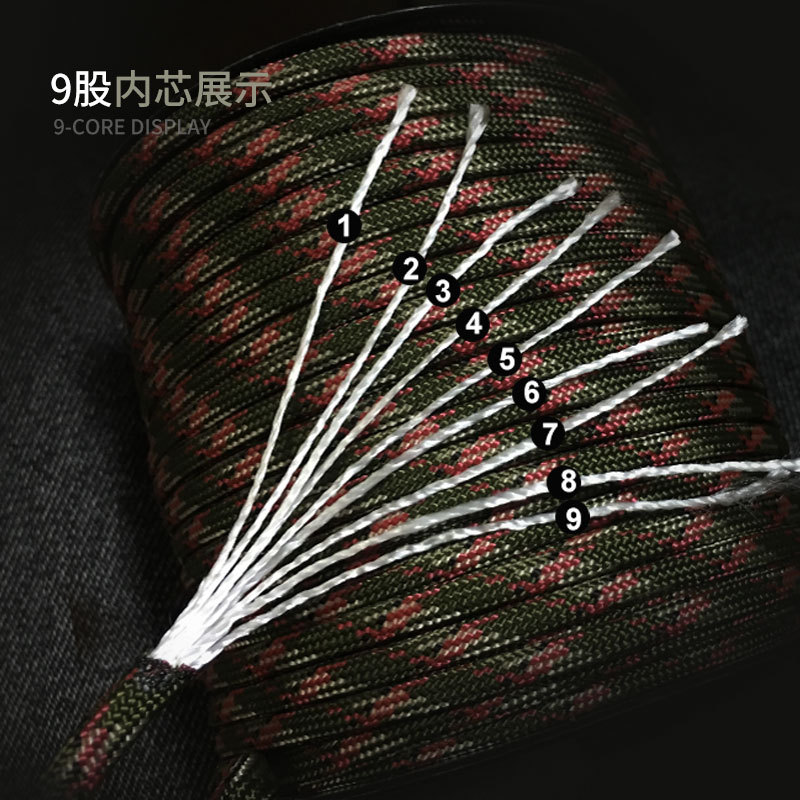 Tali Paracord 9-Core Standar M - Outdoor Camping Umbrella ulasan dan harga