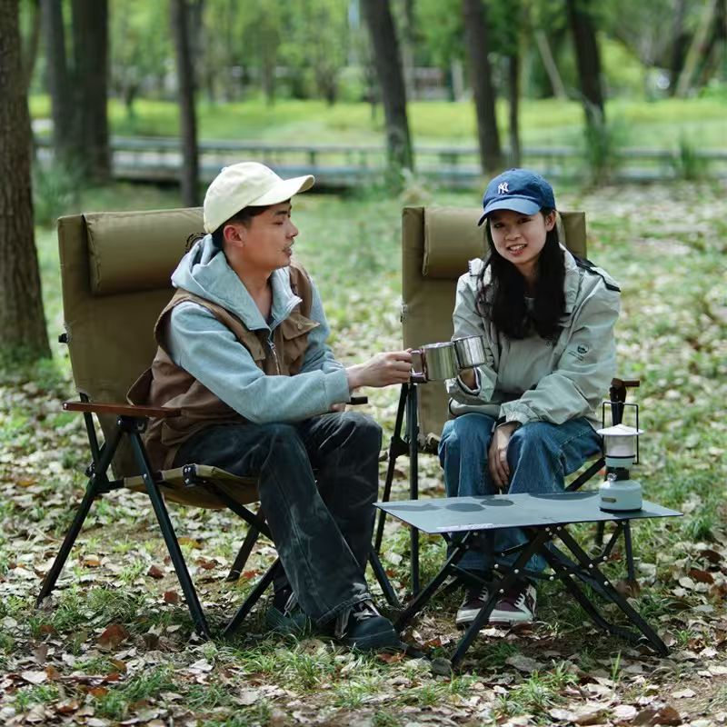 Kursi Lipat Pantai & Camping S - Outdoor Camping Loveseat ulasan dan harga