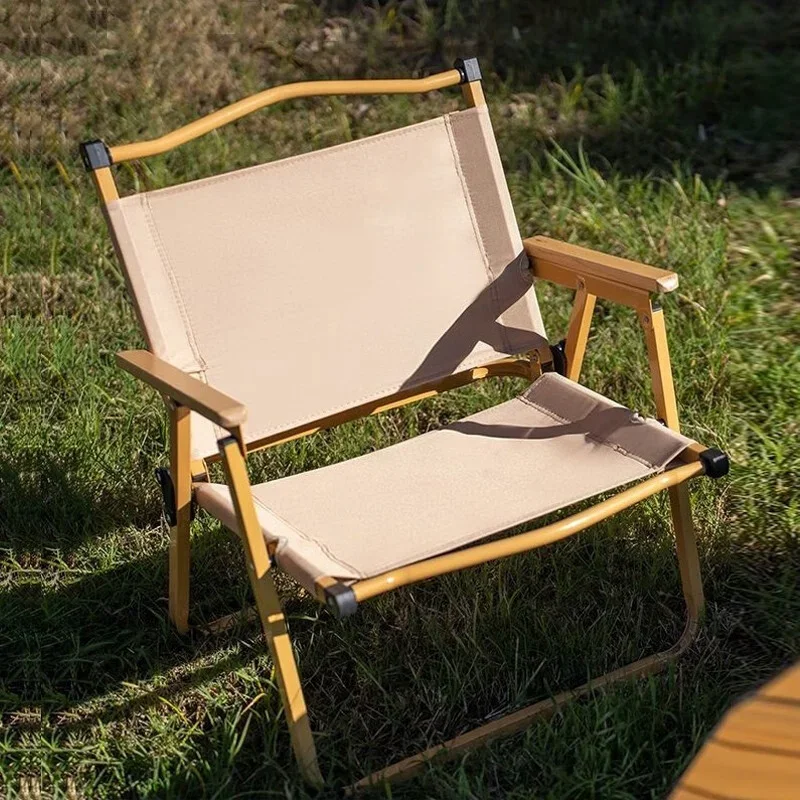 Kursi Kemah 4/2/1PCS-khaki por - Outdoor Camping Loveseat ulasan dan harga