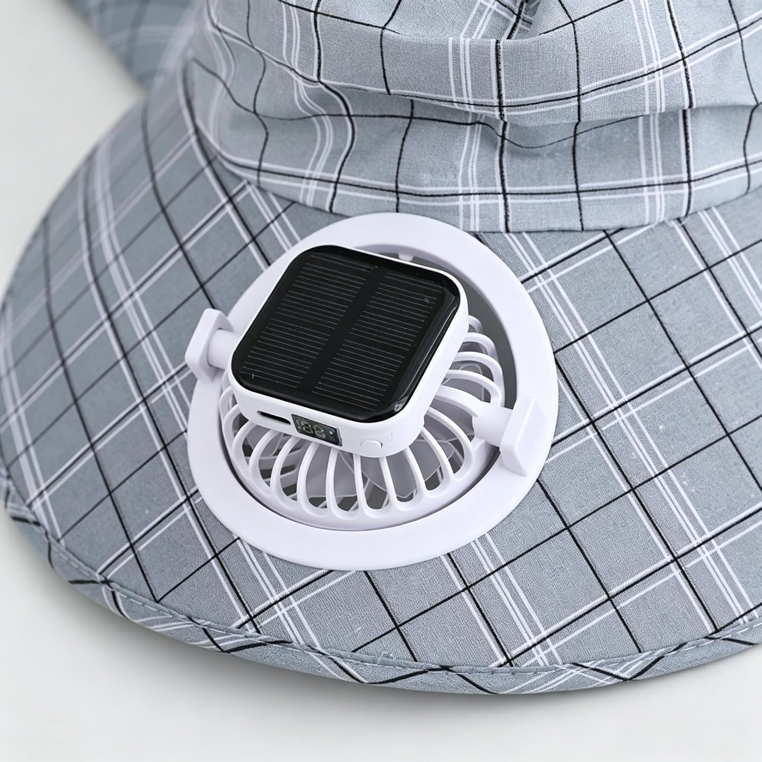 1PC Topi Kipas Pelindung Leher - Outdoor Camping Fan ulasan dan harga