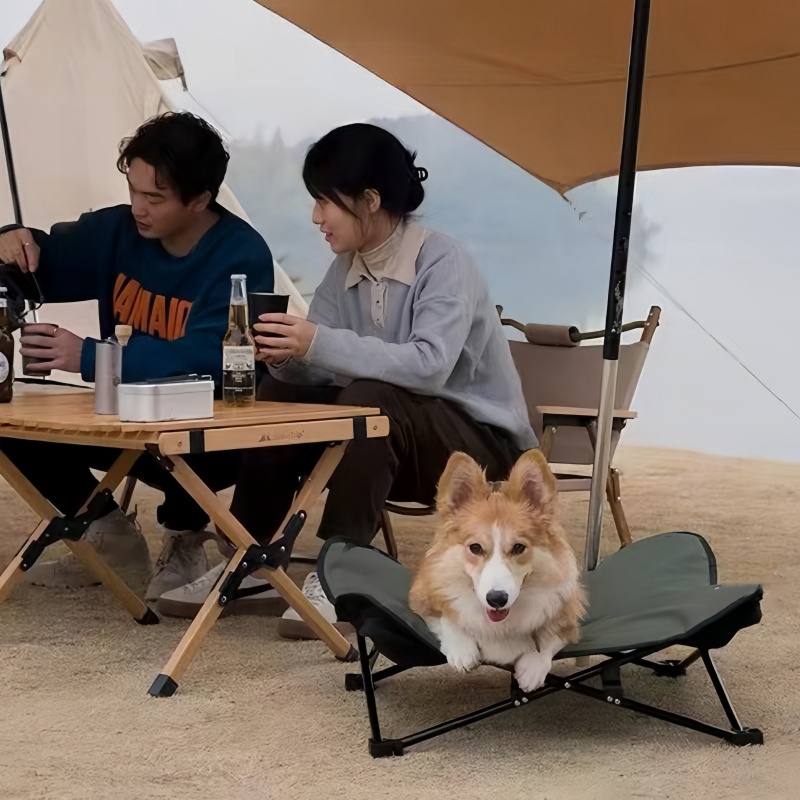 Tempat tidur hewan peliharaan  - Outdoor Camping Dog Kennel ulasan dan harga