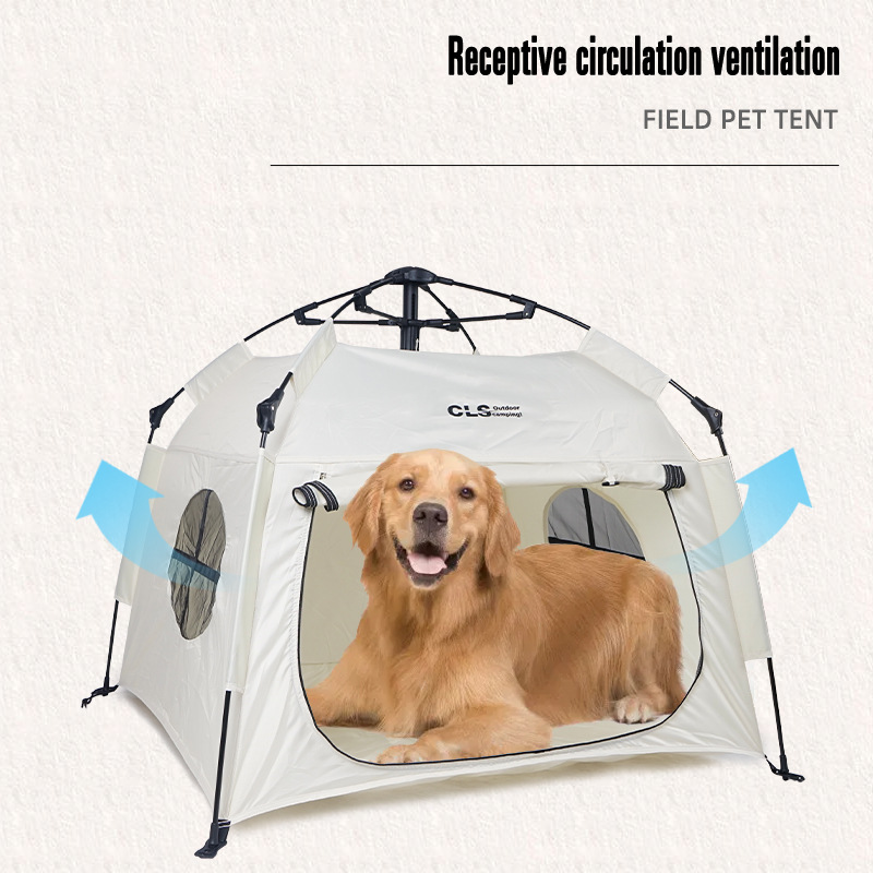 Tenda Hewan Peliharaan STLFCLS - Outdoor Camping Dog Kennel ulasan dan harga