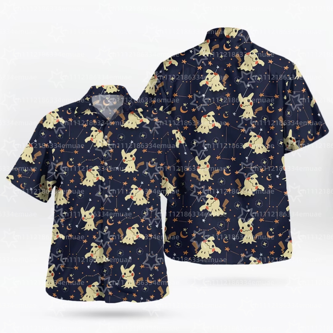 Kaus Hawaii Aloha Latias Latio - Outdoor Camping Outfit ulasan dan harga