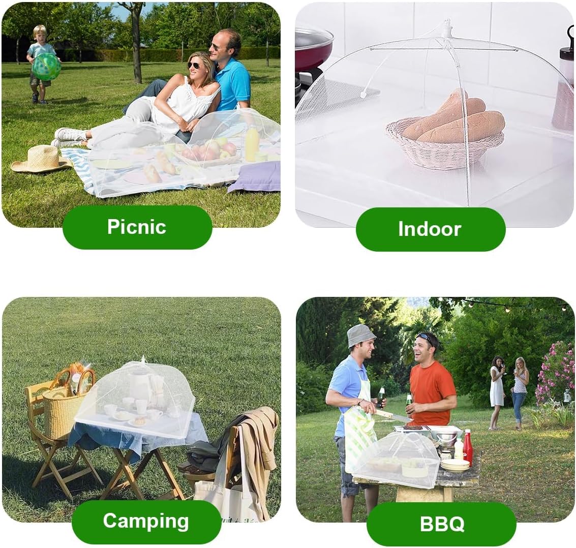 (6 Buah) Penutup Makanan Jarin - Outdoor Camping Umbrella ulasan dan harga