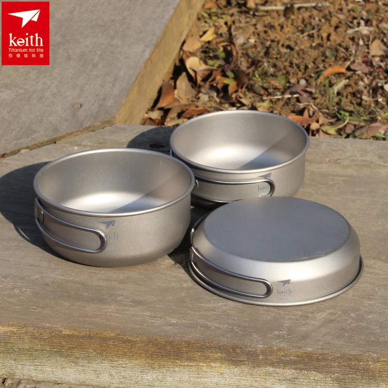 Keith Set panci masak Titanium - Outdoor Camping Outfit ulasan dan harga