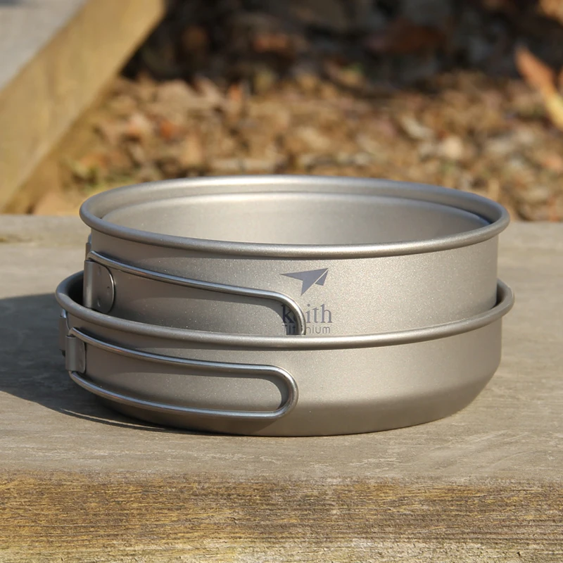 Keith Set panci masak Titanium - Outdoor Camping Outfit ulasan dan harga