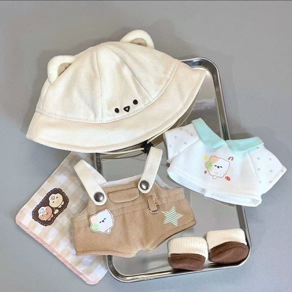 Pakaian Boneka 20cm Berkualita - Outdoor Camping Outfit ulasan dan harga