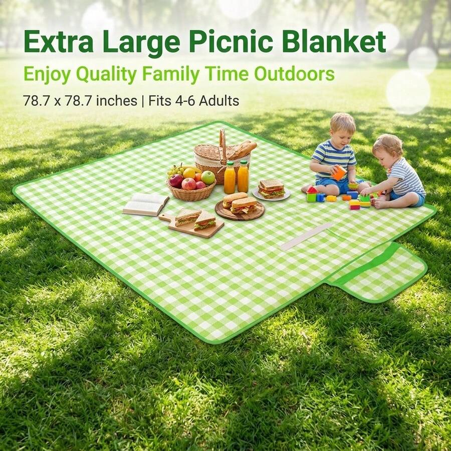 Alas Piknik Lipat Anti Air Ber - Outdoor Camping Mats Large ulasan dan harga