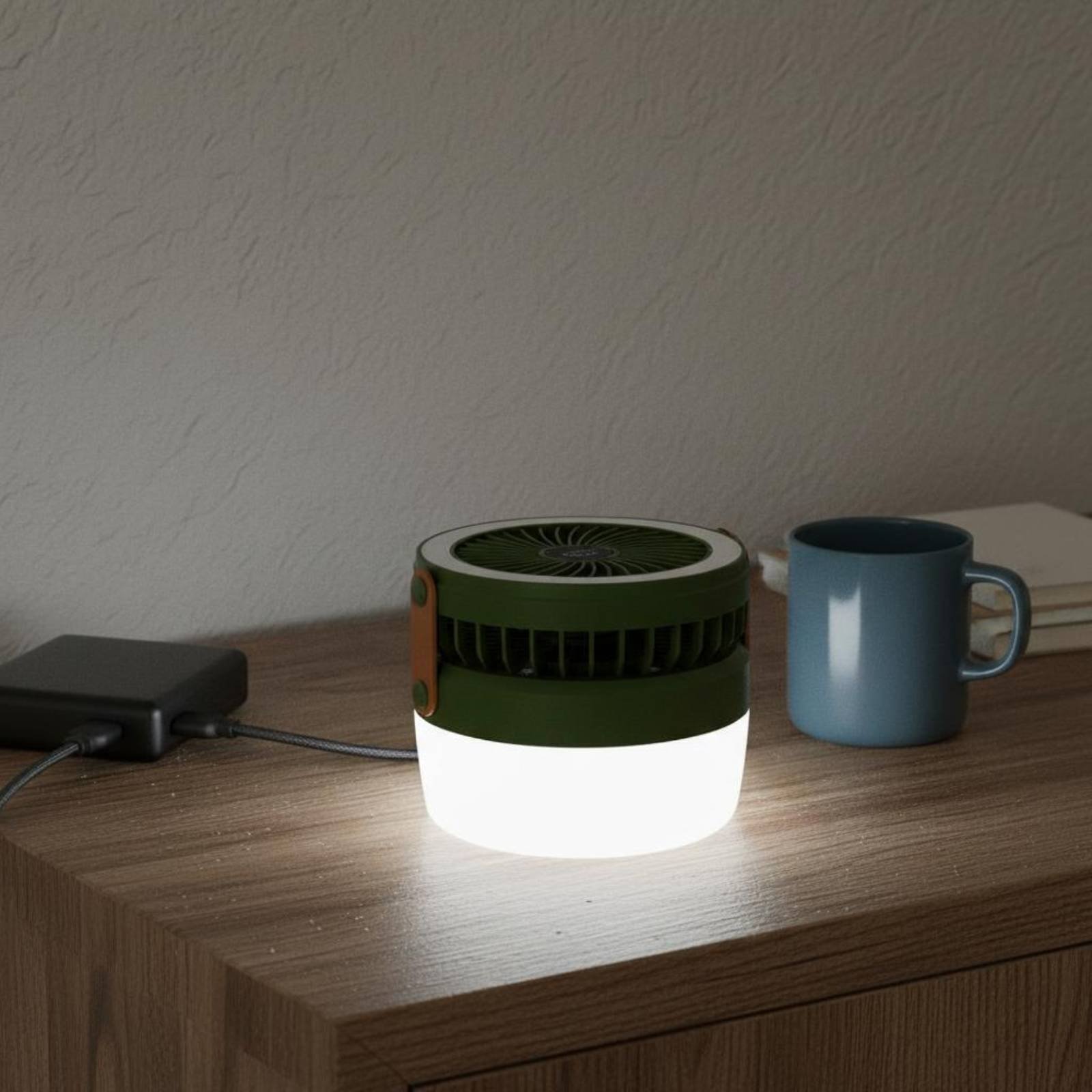 Lampu Kipas Tenaga Surya untuk - Outdoor Camping Fan ulasan dan harga