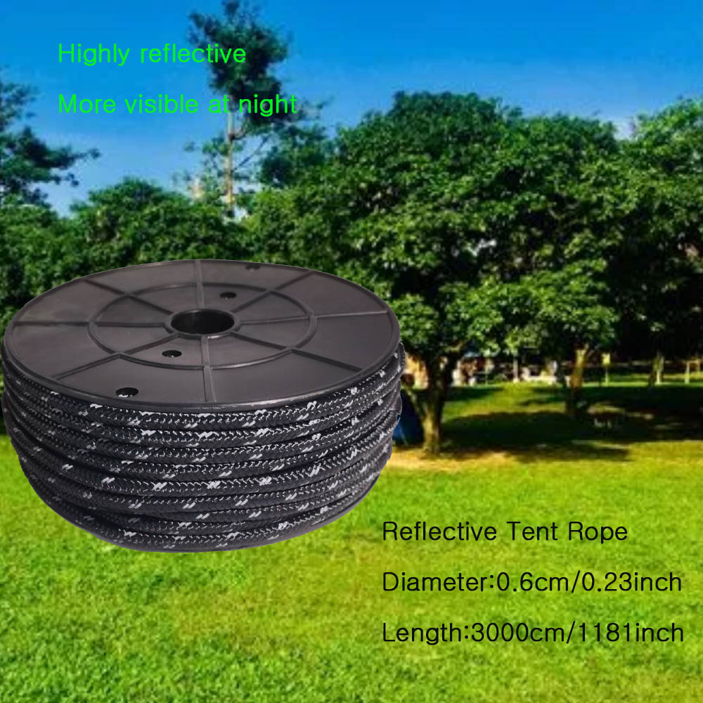 Tali Paracord Reflektif 30M 6m - Outdoor Camping Umbrella ulasan dan harga