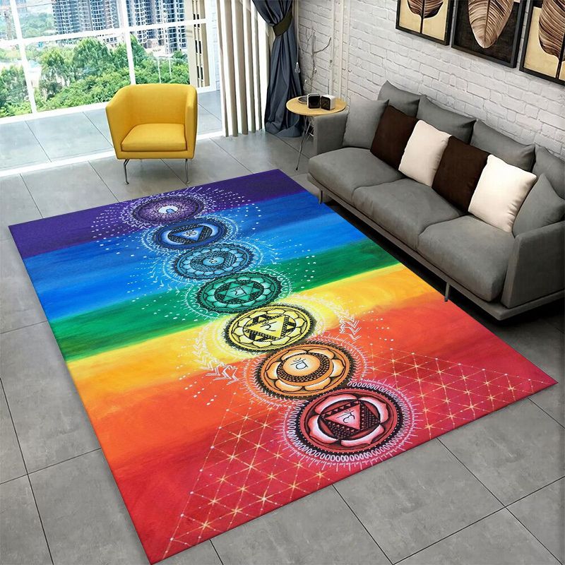Karpet Yoga Mandala Chakra Pel - Outdoor Camping Mats Large ulasan dan harga