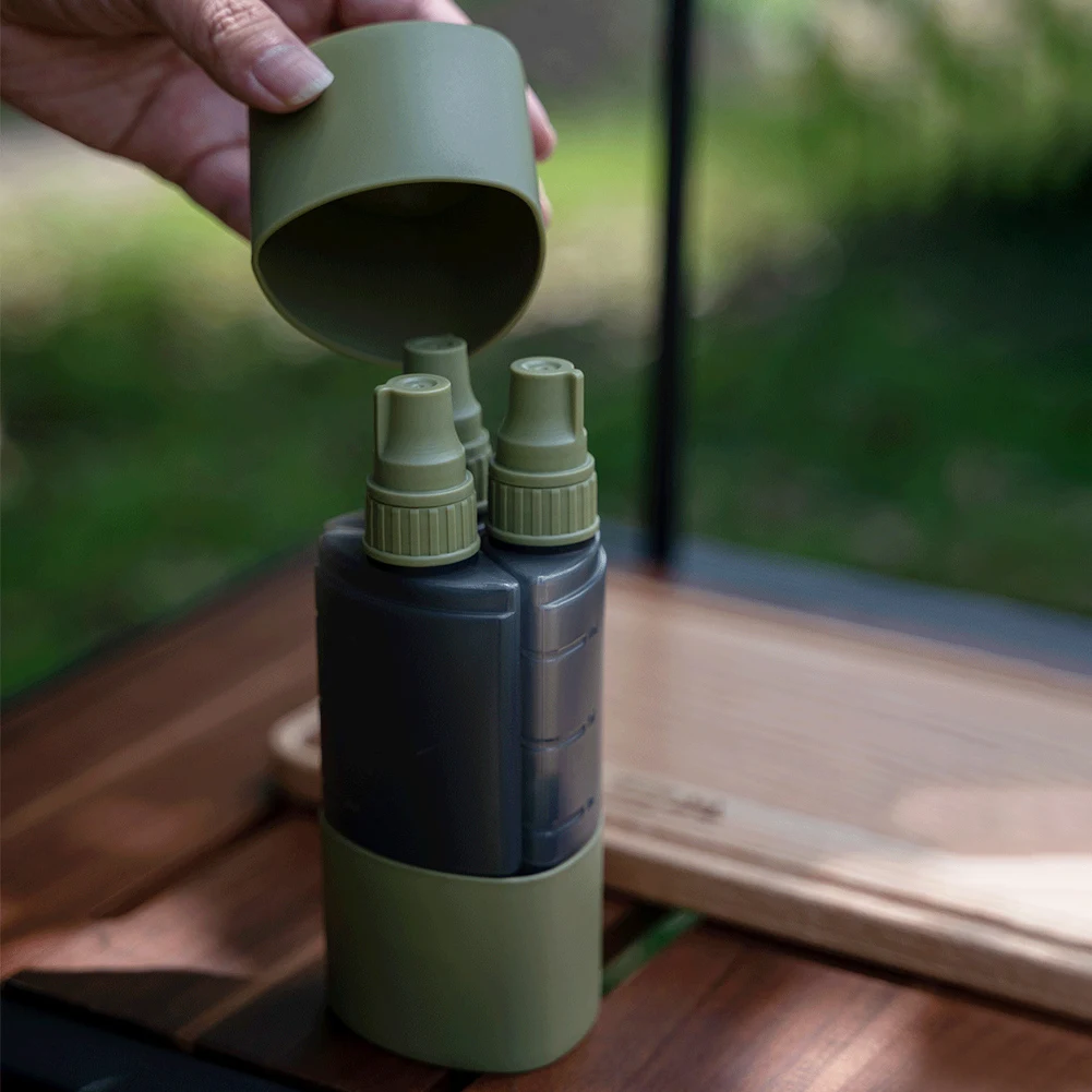3 In 1 Botol Dispenser Bumbu B - Outdoor Camping Uk ulasan dan harga