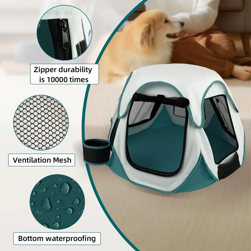 Kandang Hewan Peliharaan Porta - Outdoor Camping Dog Kennel ulasan dan harga