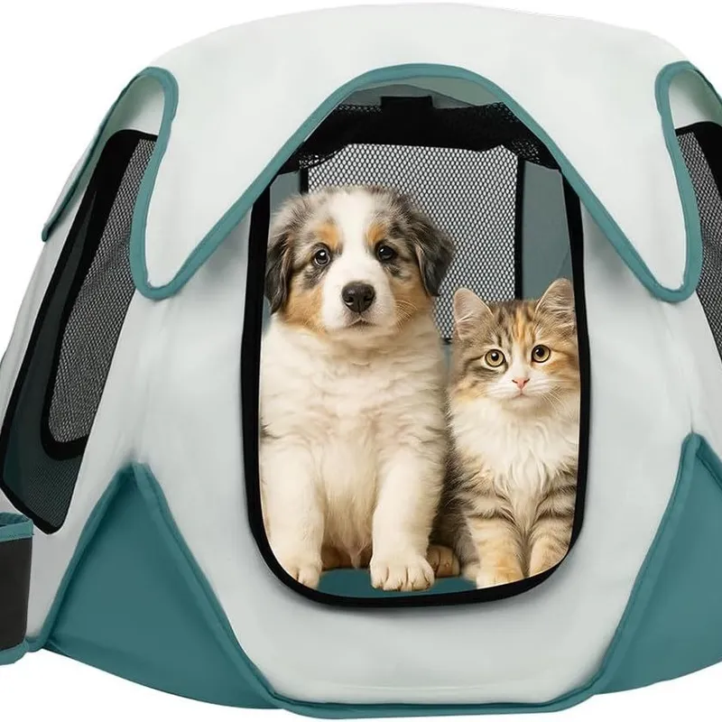 Kandang Hewan Peliharaan Porta - Outdoor Camping Dog Kennel ulasan dan harga