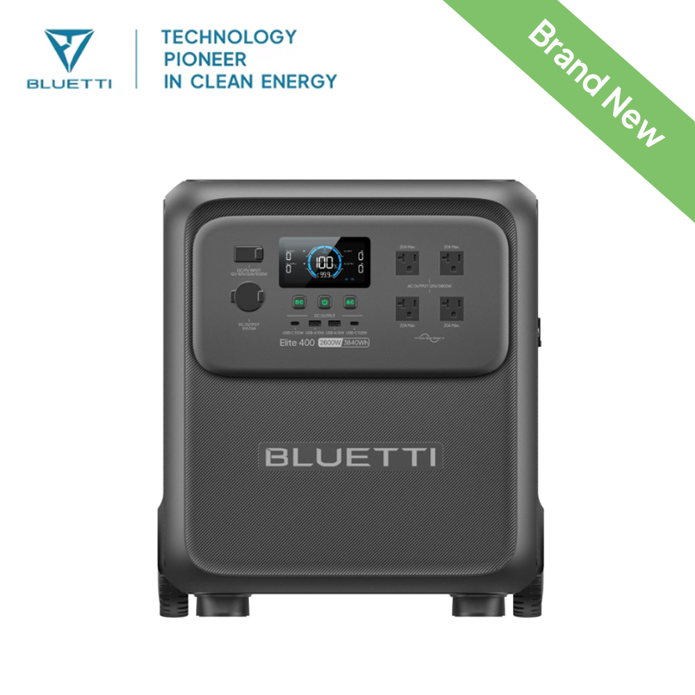 BLUETTI Elite 400 2600W 3840Wh - Outdoor Camping Outfit ulasan dan harga