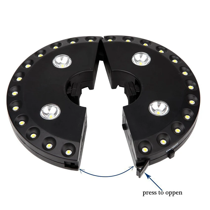 Lampu tiang payung Super teran - Outdoor Camping Umbrella ulasan dan harga