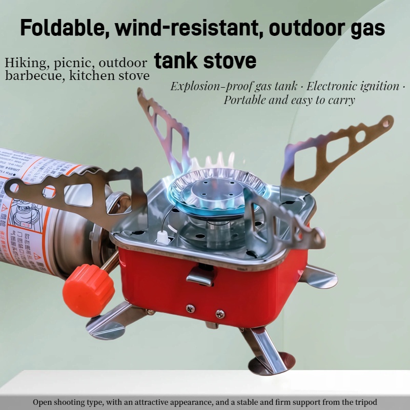 Kompor Mini Persegi Luar Ruang - Outdoor Gas Camping Oven ulasan dan harga