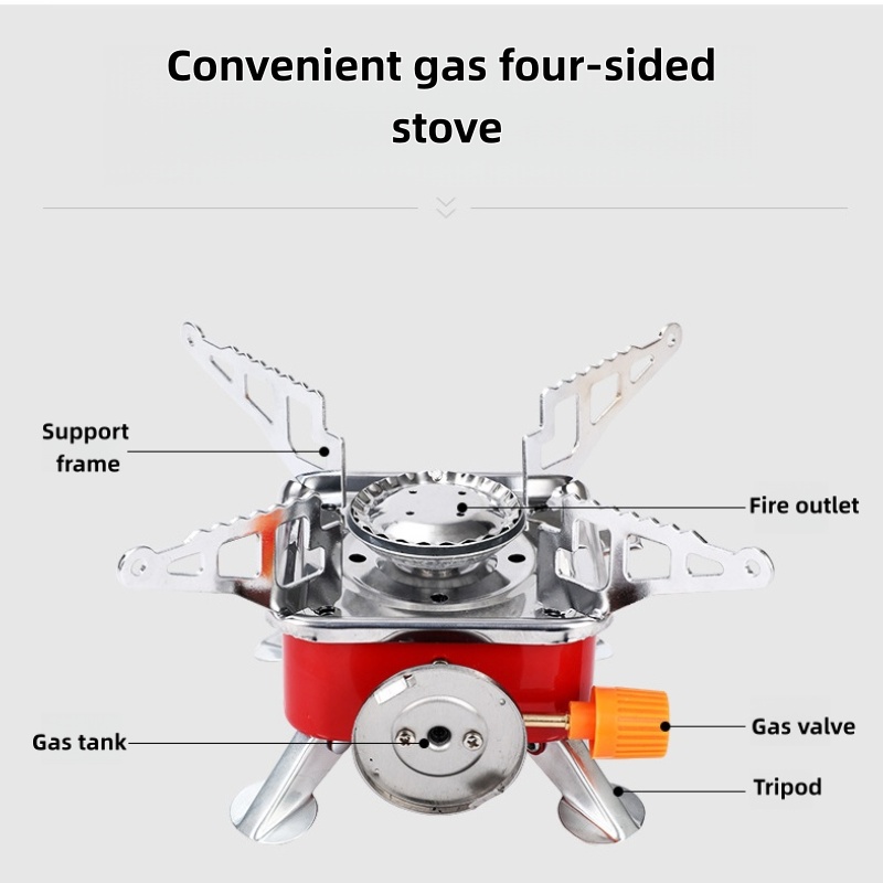 Kompor Mini Persegi Luar Ruang - Outdoor Gas Camping Oven ulasan dan harga