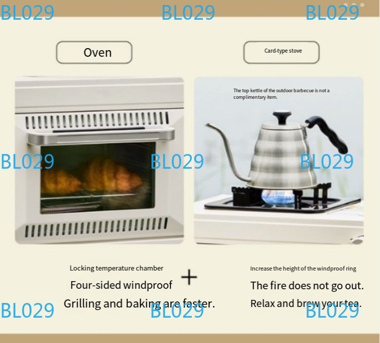 Oven pemanggang kecil portabel - Outdoor Gas Camping Oven ulasan dan harga