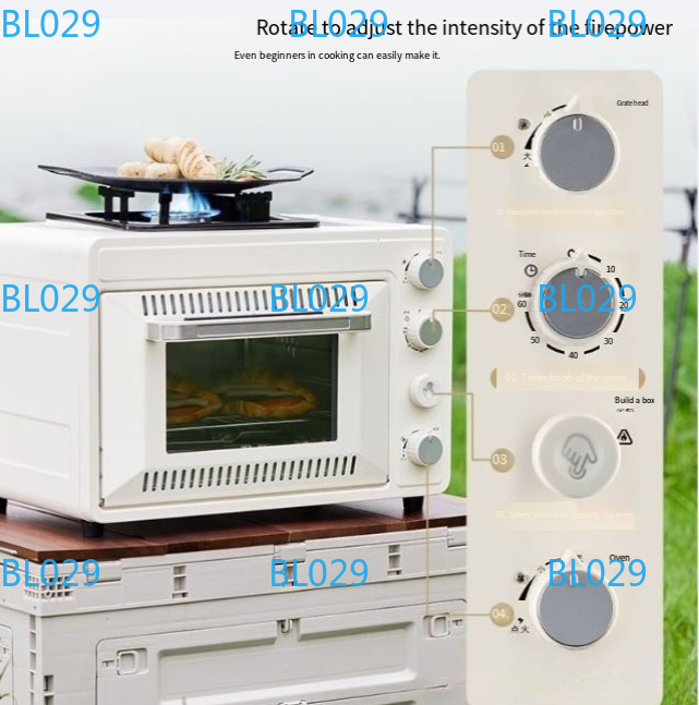 Oven pemanggang kecil portabel - Outdoor Gas Camping Oven ulasan dan harga