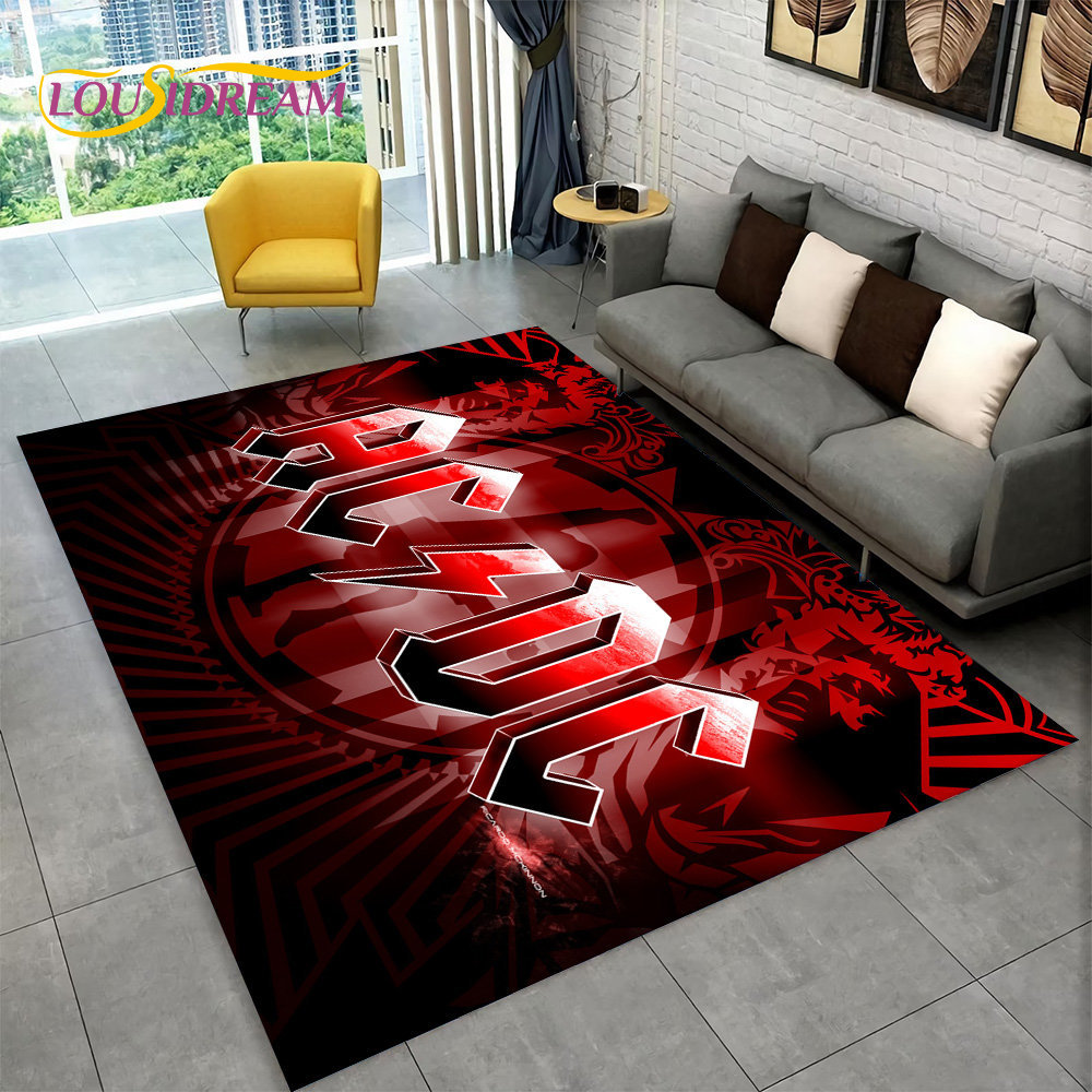Karpet Area Band Rock AC/DC Be - Outdoor Camping Mats Large ulasan dan harga