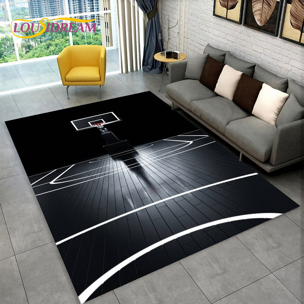 Karpet Area kartun basket 3D b - Outdoor Camping Mats Large ulasan dan harga