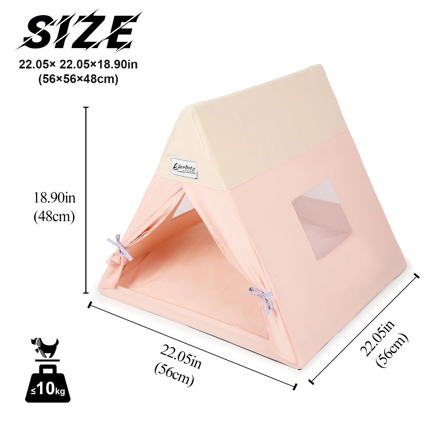 Tenda Rumah Anjing Kucing Temp - Outdoor Camping Dog Kennel ulasan dan harga