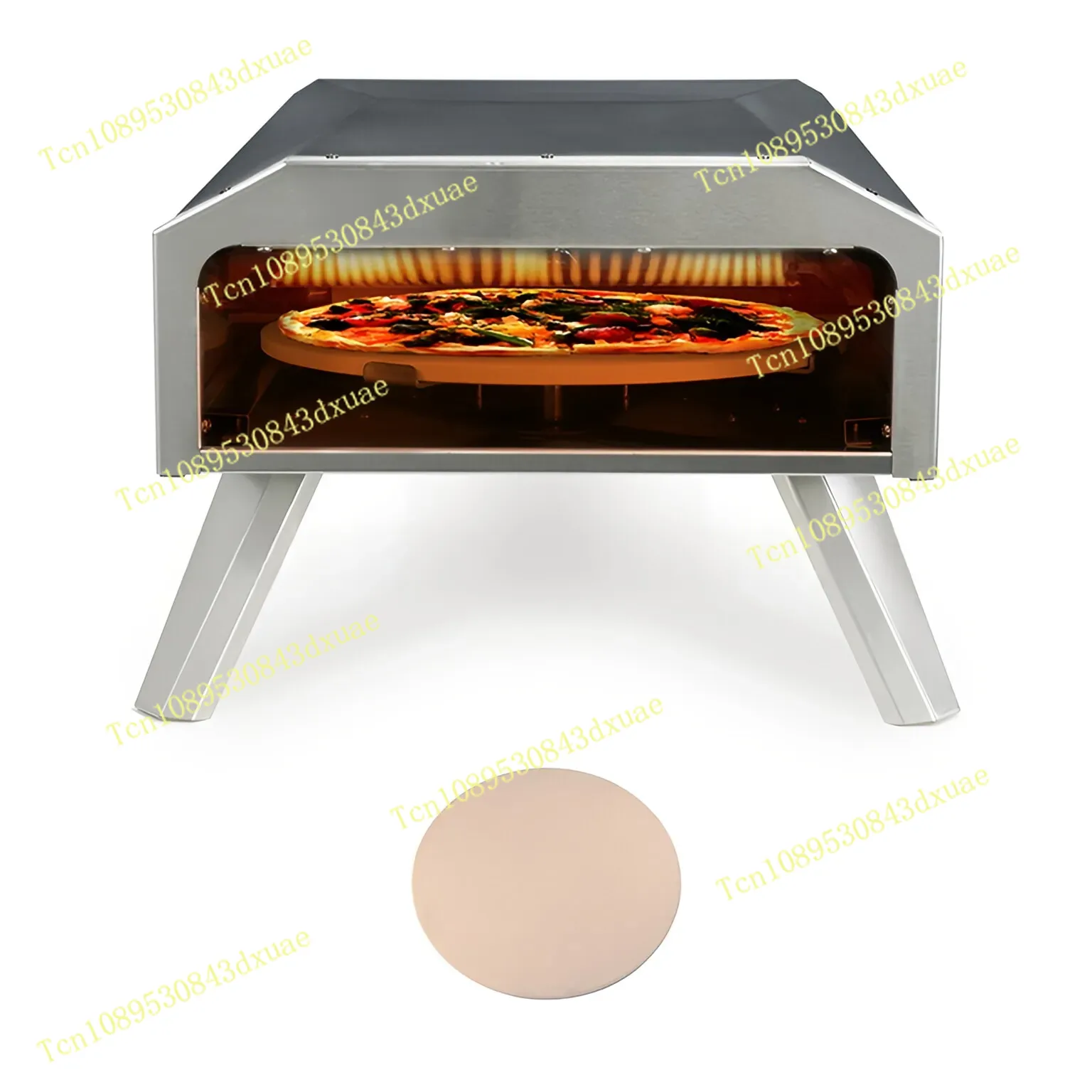 Oven Pizza Gas Lipat Portabel  - Outdoor Gas Camping Oven ulasan dan harga