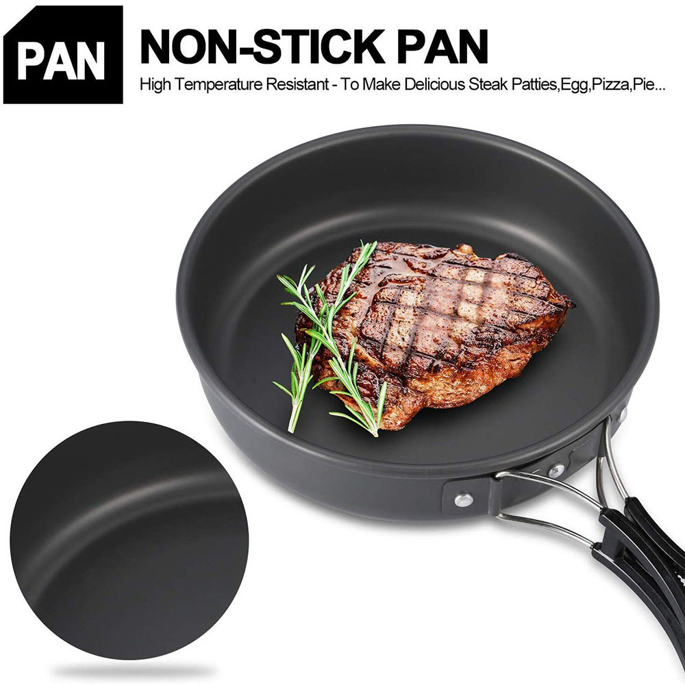 Set Peralatan Masak untuk Berk - Outdoor Camping Outfit ulasan dan harga