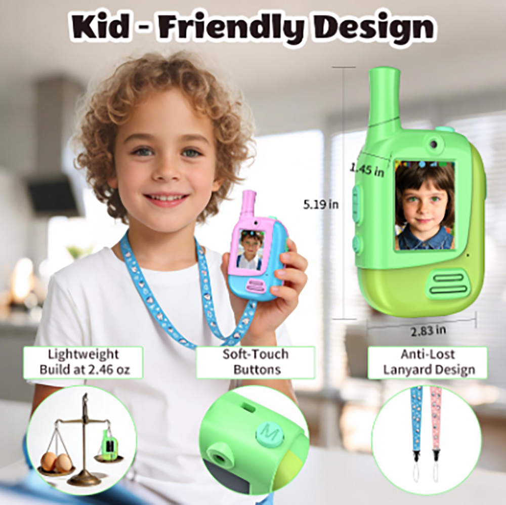 2 Paket Walkie Talkie Video An - Outdoor Camping Games For Kids ulasan dan harga