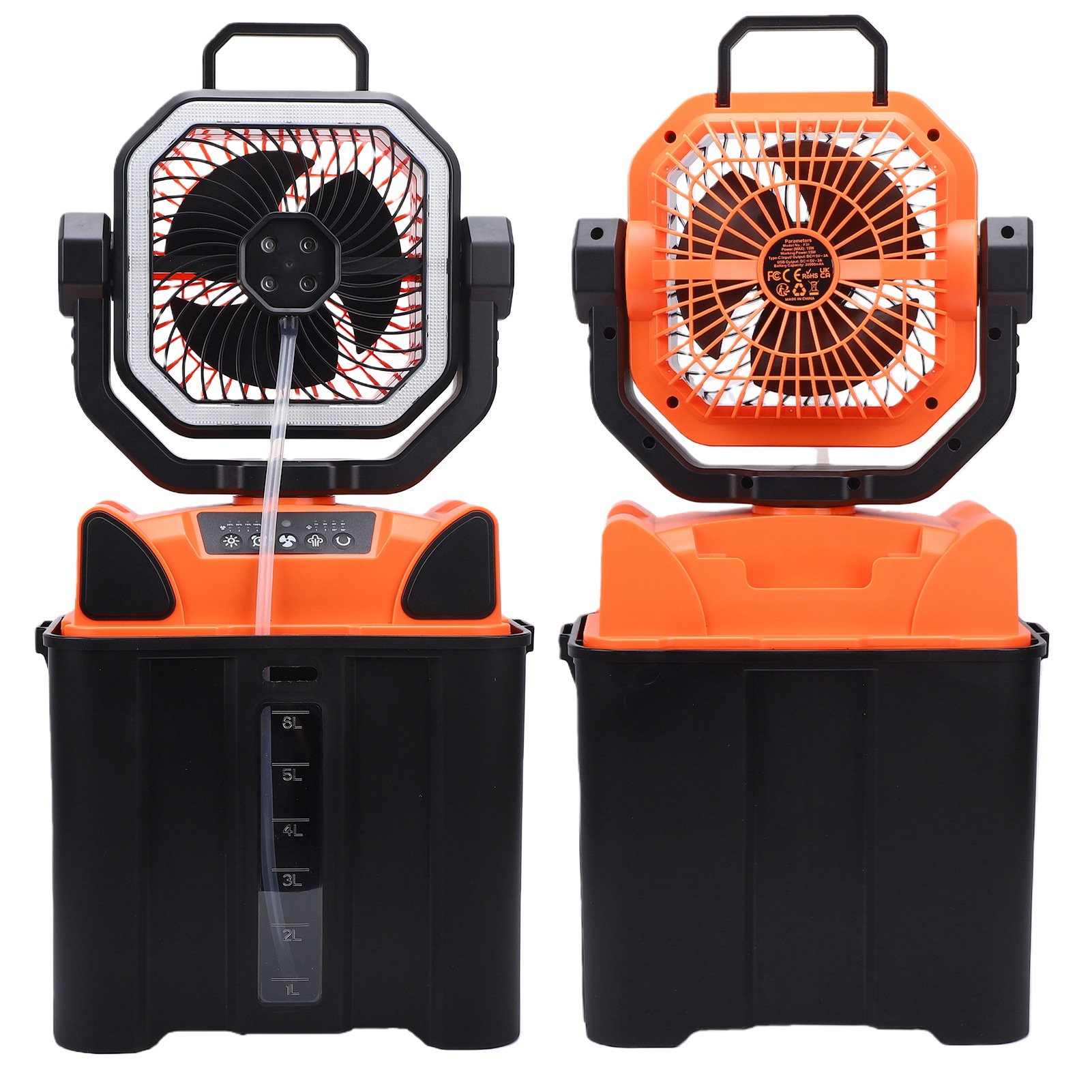 Kipas Camping Isi Ulang dengan - Outdoor Camping Fan ulasan dan harga