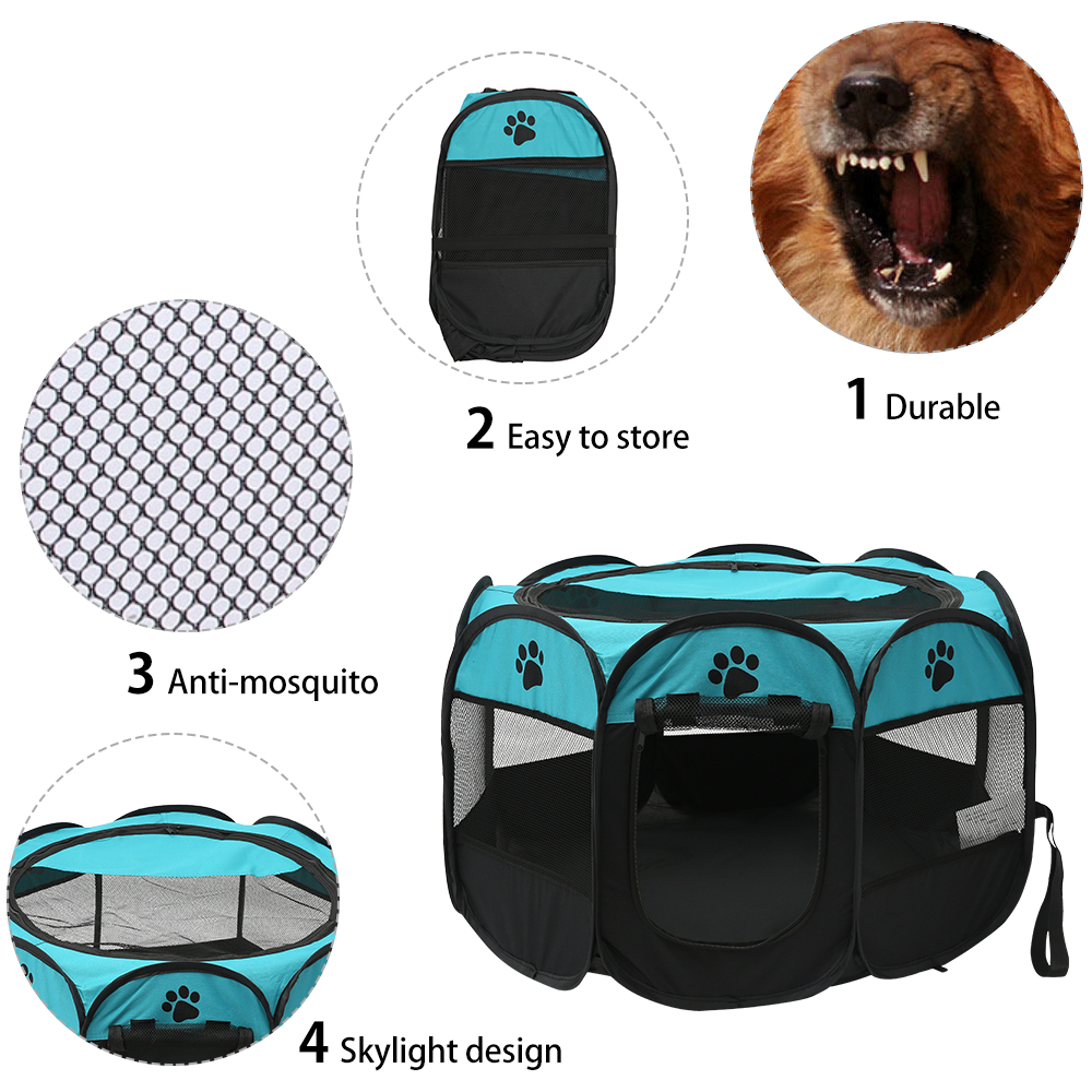 Tenda lipat rumah anjing Akses - Outdoor Camping Dog Kennel ulasan dan harga